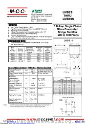 LMB6S datasheet pdf Micro Commercial Components