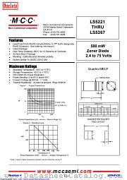LS5245 datasheet pdf Micro Commercial Components