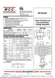MC78L05F datasheet pdf Micro Commercial Components