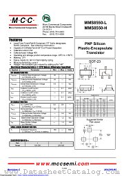 MMS8550-L datasheet pdf Micro Commercial Components