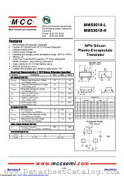 MMS9018-L datasheet pdf Micro Commercial Components