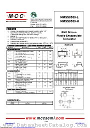 MMSS8550-L datasheet pdf Micro Commercial Components
