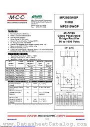 MP2505WGP datasheet pdf Micro Commercial Components