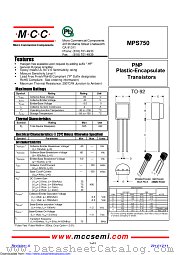 MPS750 datasheet pdf Micro Commercial Components