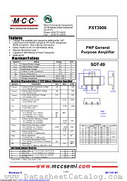 PXT3906 datasheet pdf Micro Commercial Components
