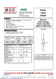 R4000 datasheet pdf Micro Commercial Components