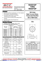 RA502GP datasheet pdf Micro Commercial Components
