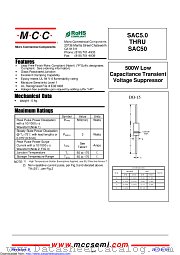 SAC12 datasheet pdf Micro Commercial Components