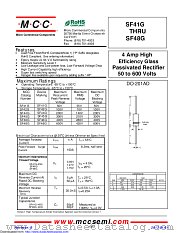 SF46G datasheet pdf Micro Commercial Components