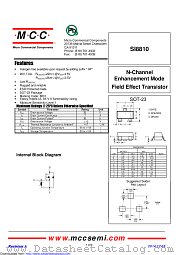 SI8810 datasheet pdf Micro Commercial Components