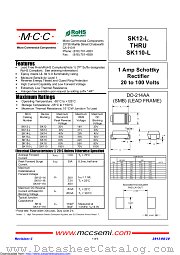 SK16-L datasheet pdf Micro Commercial Components