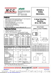 SK33A-L datasheet pdf Micro Commercial Components