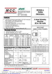SK510A-L datasheet pdf Micro Commercial Components