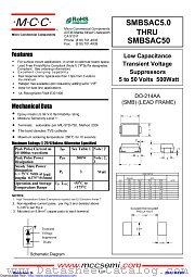 SMBSAC15 datasheet pdf Micro Commercial Components