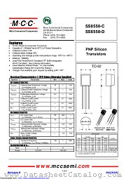 SS8550-D datasheet pdf Micro Commercial Components