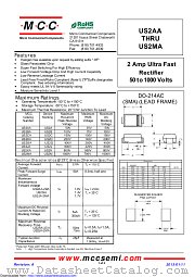 US2CA datasheet pdf Micro Commercial Components