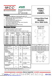 US2AFL datasheet pdf Micro Commercial Components