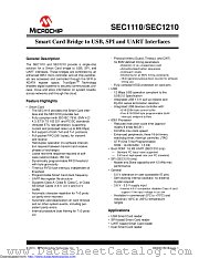 SEC1210-I/PV-UR2 datasheet pdf Microchip