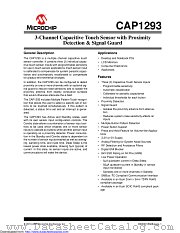 CAP1293-1-AC3 datasheet pdf Microchip