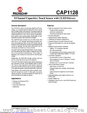 CAP1128-1-BP-TR datasheet pdf Microchip