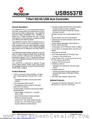 USB5537B-5000AKZE datasheet pdf Microchip