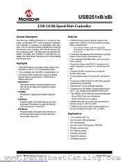 USB2514B-AEZG datasheet pdf Microchip