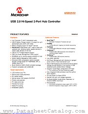 USB2532-1081AEN-TR datasheet pdf Microchip