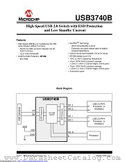 USB3740 datasheet pdf Microchip