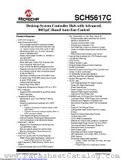 SCH5617C-NS datasheet pdf Microchip