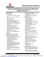SCH3116I-NU datasheet pdf Microchip