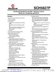 SCH5627P-NS datasheet pdf Microchip