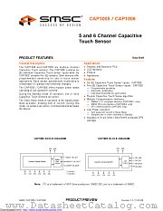 CAP1006 datasheet pdf Microchip