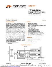 EMC1033-ACZL-TR datasheet pdf Microchip