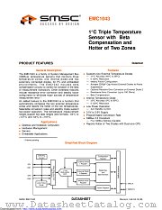 EMC1043-2-ACZL-TR datasheet pdf Microchip