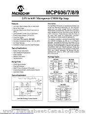 MCP6071T-E/OT datasheet pdf Microchip