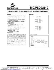 MCP809T-300I/TTVAO datasheet pdf Microchip