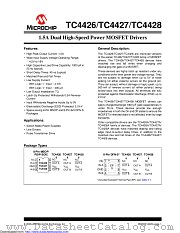 TC4426AVOA datasheet pdf Microchip
