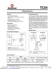 TC54VC2902ECB713 datasheet pdf Microchip