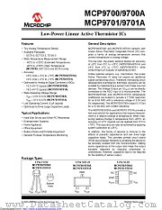 MCP9701A datasheet pdf Microchip