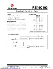 RE46C100 datasheet pdf Microchip