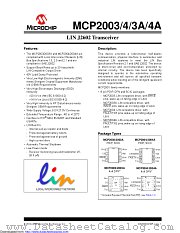 MCP2004A datasheet pdf Microchip