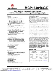 MCP1640DT-I/CHYRB2 datasheet pdf Microchip