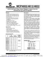 MCP4822-E/SN datasheet pdf Microchip