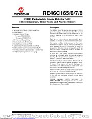 RE46C167 datasheet pdf Microchip