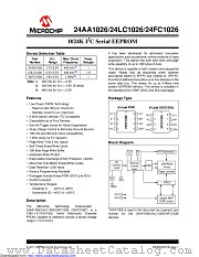24LC1026T-I/SM datasheet pdf Microchip