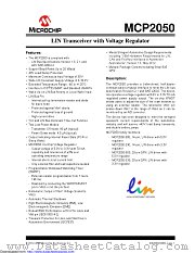 MCP2050T-500E/MQ datasheet pdf Microchip