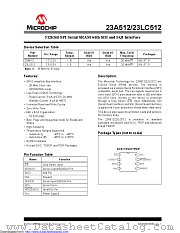 23A512-E/SN datasheet pdf Microchip