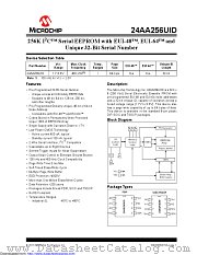 24AA256UID datasheet pdf Microchip