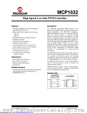 MCP1632T-BAE/MC datasheet pdf Microchip