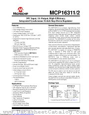 MCP16312 datasheet pdf Microchip
